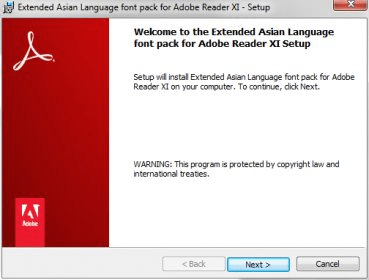 Adobe Acrobat Reader Dc Asian Language Pack